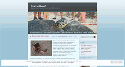 Desktop Screenshot of preservehawaii.org